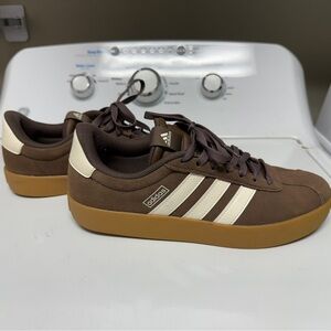 Adidas Chocolate and Cream Sneakers